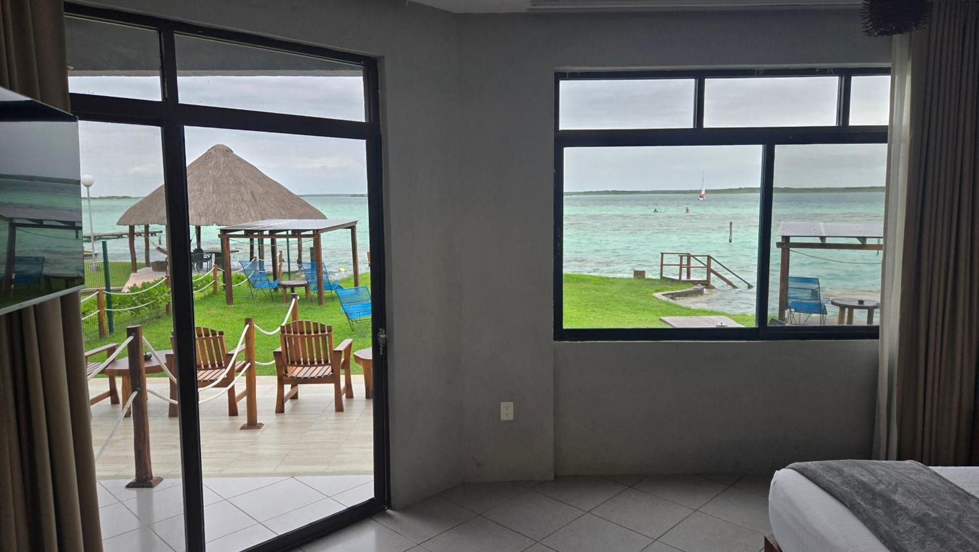 Blue Caribe Bacalar Front Lagoon Exterior foto